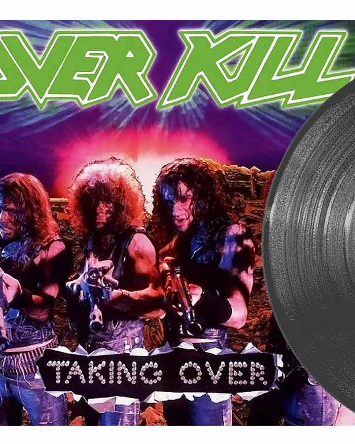 OVERKILL - Taking Over negro - LP
