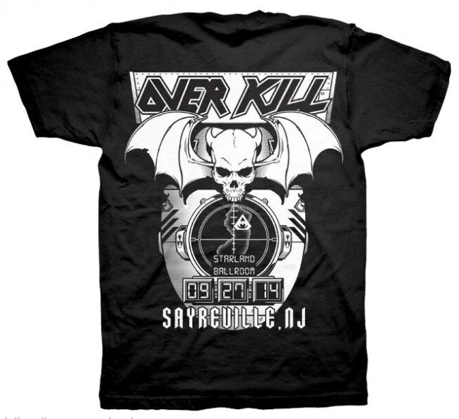 OVERKILL - Hockey Mask Say Tour - Camiseta-S
