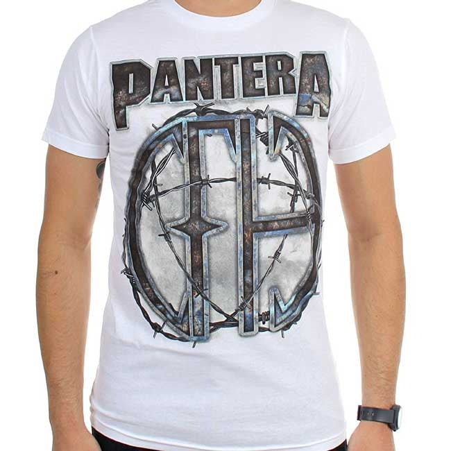 PANTERA - 81 White - Camiseta