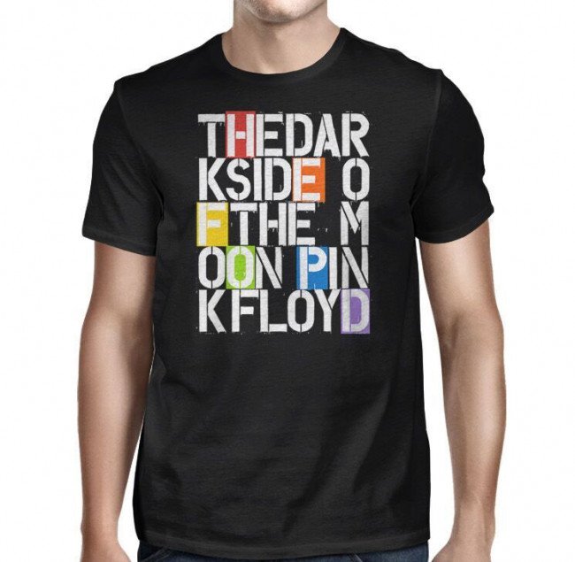 PINK FLOYD - Stencil Letters - Camiseta