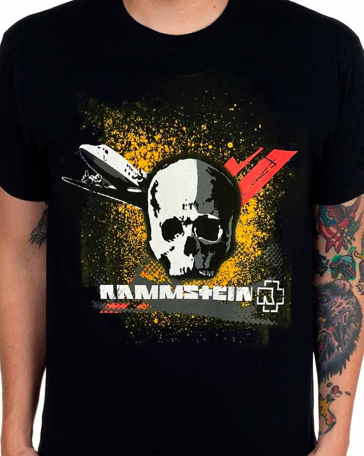 RAMMSTEIN - Skull Splatter - Camiseta