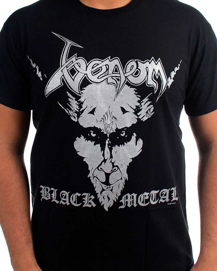 VENOM - Black Metal - Camiseta