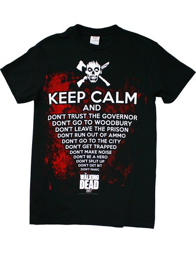 THE WALKING DEAD - Keep Calm - Camiseta