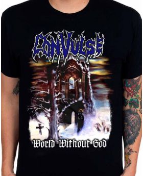 CONVULSED - World Without God - Camiseta