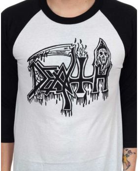 DEATH - Logo Raglan - Buzo