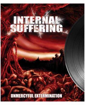 INTERNAL SUFFERING - Unmercyful Extermination black - LP