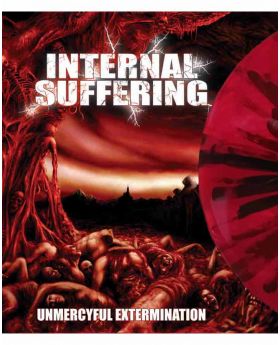 INTERNAL SUFFERING - Unmercyful Extermination Red - LP 