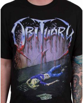 OBITUARY - Slowly we Rot - Camiseta
