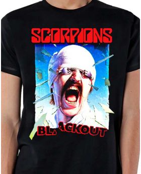 SCORPIONS - Blackout Album Cover - Camiseta