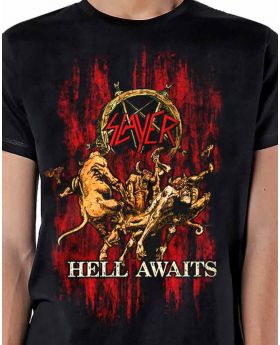 SLAYER - Hell Awaits Blood - Camiseta