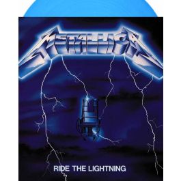 METALLICA - Ride the Lightning blue - LP