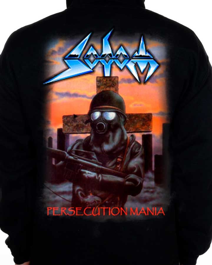 Camiseta Sodom - Persecution Mania / Thrash Metal | Frete Grátis